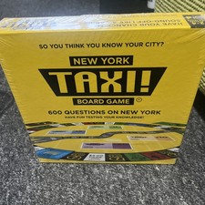 Taxi Board Game New York Edition Test Your Knowledge Family Games