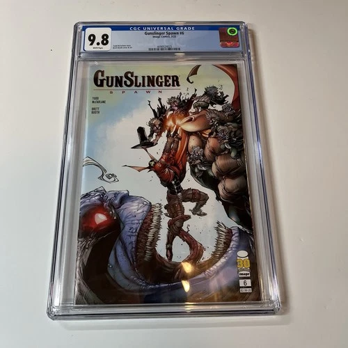 Gunslinger Spawn #6 - Cover A - CGC Graded 9.8 - Brett Booth