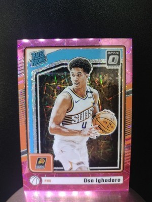 2024 Donruss Optic 258 Oso Ighodaro Pink Velocity /79 RC *Read*