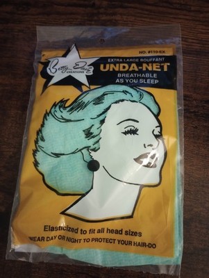 Vintage Betty Dain ''UNDA-NET''  Ex Large BOUFFANT Hair NET Made In USA 1960's NOS