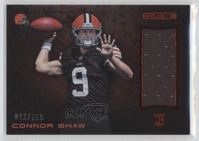2014 Rookies & Stars Longevity Rookie Materials Ruby /299 Connor Shaw #22 RC 0v1