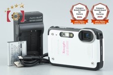 "Count 569" Olympus Tough TG-620 White 12.0 MP 5m Waterproof Digital Camera