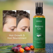 Dersie Batana Oil with Massager Applicator Organic Batana Oil from Honduras 100 