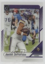 2024 Panini Clearly Donruss Justin Jefferson #35 1g2w