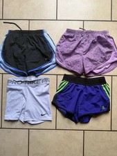 Girls Nike And Adidas Shorts Size Small Bundle