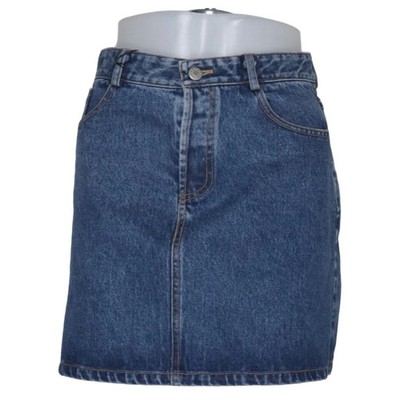 Bec + Bridge, Jeansrock, Größe: S, Blau, Einfarbig, Denim, Damen #l19