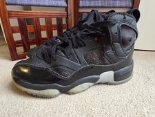 Nike Air Jordan Jumpman Two Trey Bred nere taglia UK 4