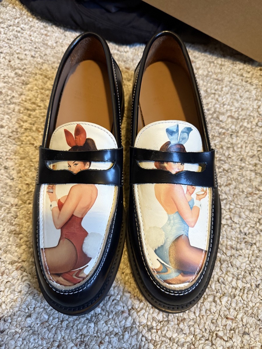 Duke + Dexter Penny Loafer WILDE Sketch III Playboy UK 8, US 8.5-9