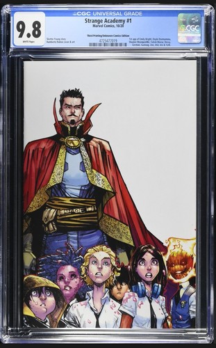 Strange Academy #1 (Marvel, 2020) CGC 9.8 Virgin Variant • Skottie Young 3rd 