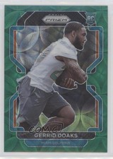2021 Panini Prizm Rookie Green Scope Prizm 30/75 Gerrid Doaks #426 7bt