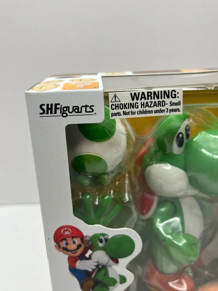 Bandai S.H.Figuarts Super Mario Yoshi 2014 nuevo en caja sellada Foto 3 de 4
