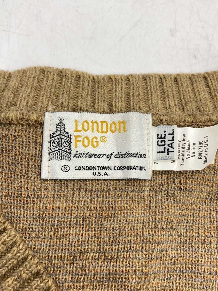 London Fog Knit Sweater (Thick), Large, Acrylic, CML, 90s, Made in USA image 3