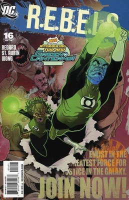 R.E.B.E.L.S. (2nd Series) #16 FN; DC | REBELS Green Lanterns - w/Bag+Board