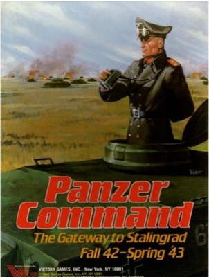 Victory Games - Panzer Command (Great Condition - Counters Punched)