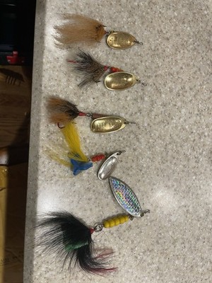 5 Fishing Spinners Lures