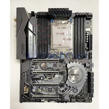 FOR Asrock X399 Taichi Motherboard ADM TR4 Triple M.2 Slot 128GB 100 Test Work