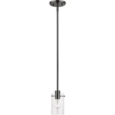 Livex Lighting 46151-46 Munich Pendant Black Chrome