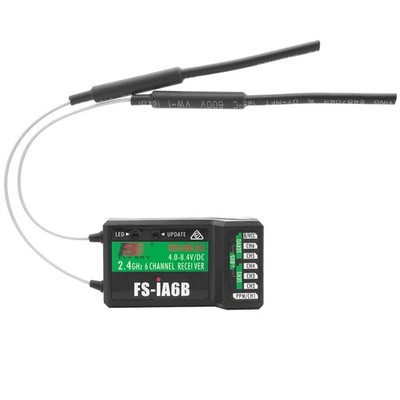 Flysky FS-iA6B Receiver 6CH 2.4G 1202 PPM iBus Radio Controller RC Airplane
