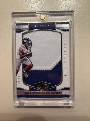 2016 Panini Plates & Patches - Full Coverage Sterling Shepard #FC-SS /50 MEM, RC