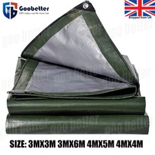 Tarpaulin Waterproof Heavy Duty PE Tarp Sheet for Roofing Garden Firewood Ground