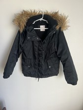So Girls Winter Jacket With Removable Hood Size 7/8
