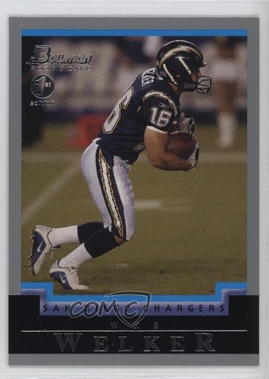 2004 Bowman 1st Edition Wes Welker #212 1my2