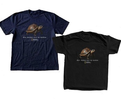 NEW - National Geographic Slow Motion Over No Motion T-Shirt