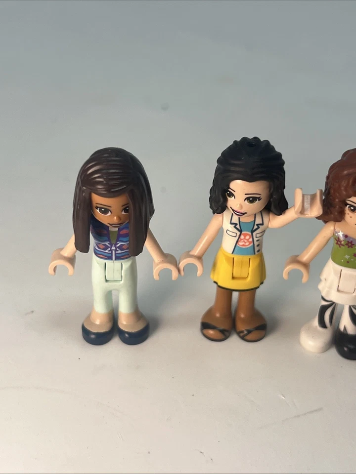 LEGO Friends Mini-Muñeca Lote de 7 con Elsa Disney Princesa y Mascota Animal Sirena Gato Foto 2 de 4