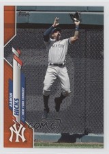 2020 Topps Wal-Mart Orange Border /99 Aaron Hicks #252 n1u