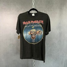 Vintage 1988 Iron Maiden can I play with madness shirt.