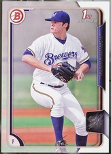 2015 Bowman Draft #145 Nathan Kirby Baseball VG