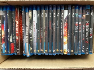  Blu Ray Sammlung 25 Stück- Horror/ Thriller-Insidious/Conjuring/The Nun usw. 