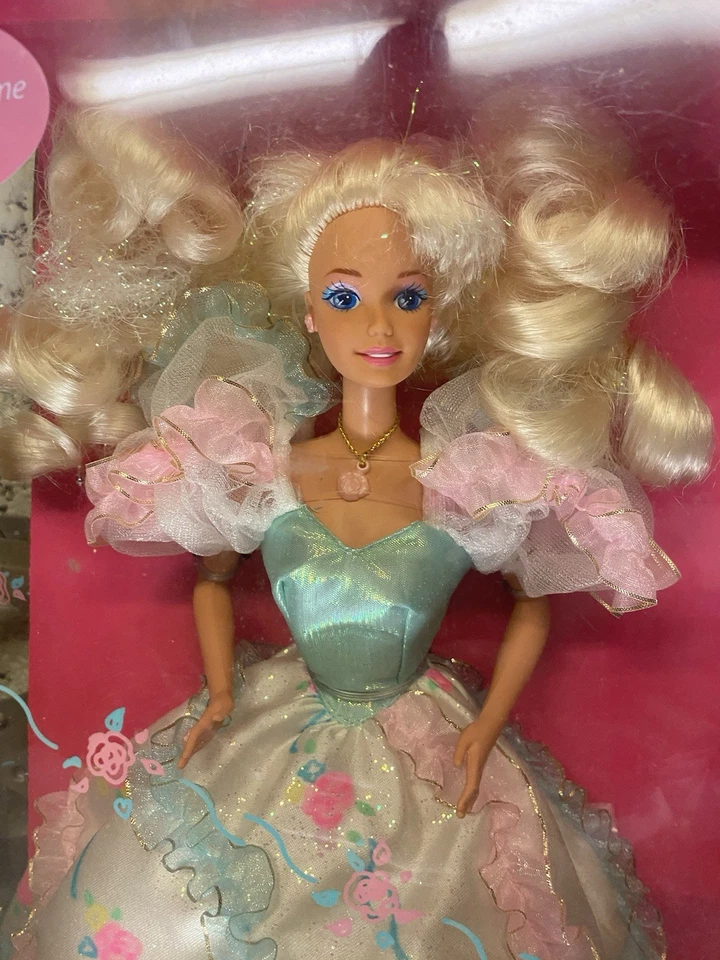 Muñeca Barbie Mattel 1992 fiesta de cumpleaños 3388 en caja original Foto 2 de 4