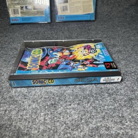 Sega CD Game Lot Sonic CD, Jurassic Park, Dracula Unleashed  Tested / Working