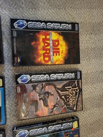 SEGA SATURN 10 Game Bundle mighty hits, alone in the dark, panzer dragoon More!
