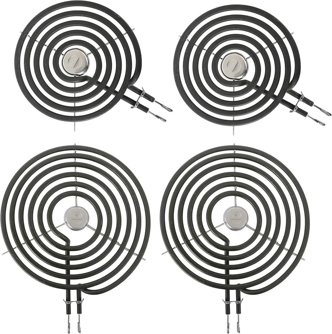 2 WB30M1(6") & 2 WB30M2(8") GE Electric Range Burner Element Kit  ERS30M1&ERS30M image 5