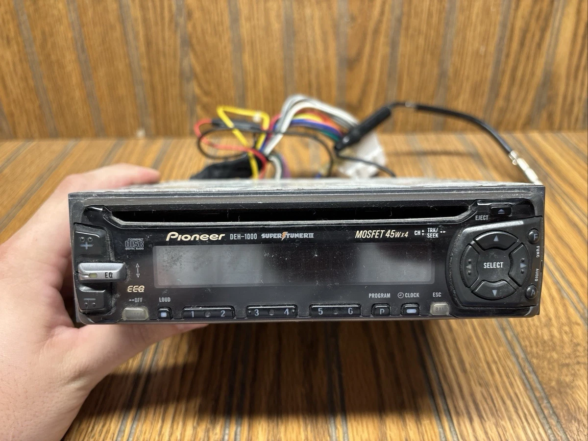 carrozzeria DEH-1000 CDデッキ 本体 pioneer deh 1000 products for sale | eBay