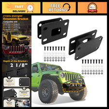 Front Bumper Bracket For 2007-2024 Jeep Wrangler Jk Jl Gladiator - Durable Eas Front Bumper Bracket For 2007-2024 Jeep Wrangler Jk Jl Gladiator - Durable Eas
