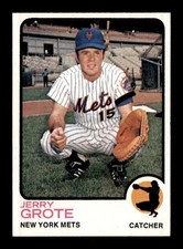 1973 Topps #113 Jerry Grote   NM/NM+ X3588556