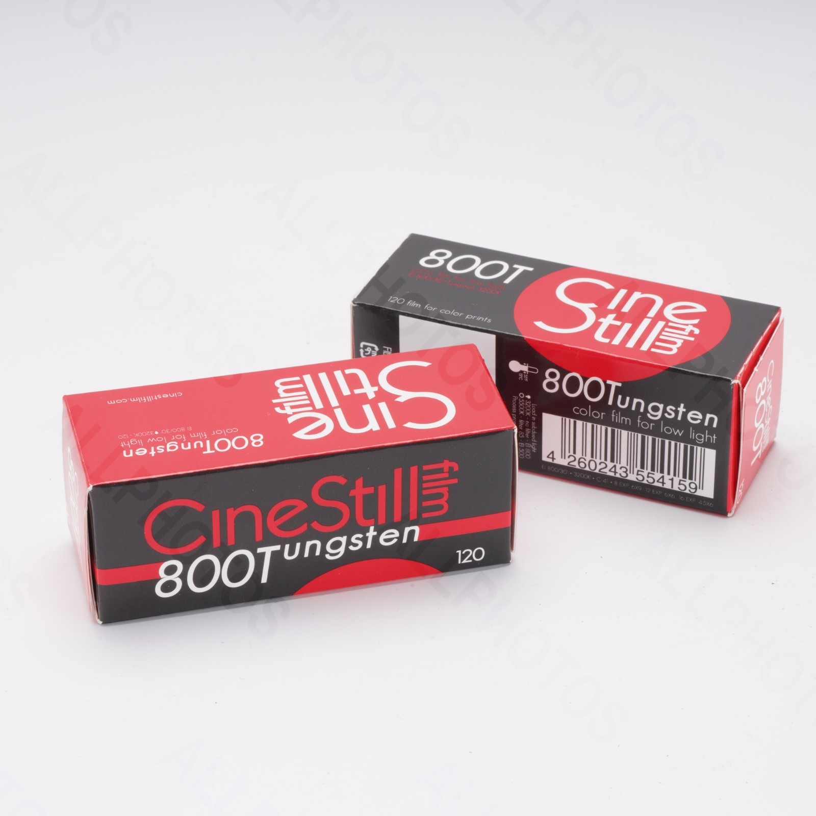 2 Rolls - Cinestill 800T (Tungsten) 120 Colour Film - Expiry 12/2027