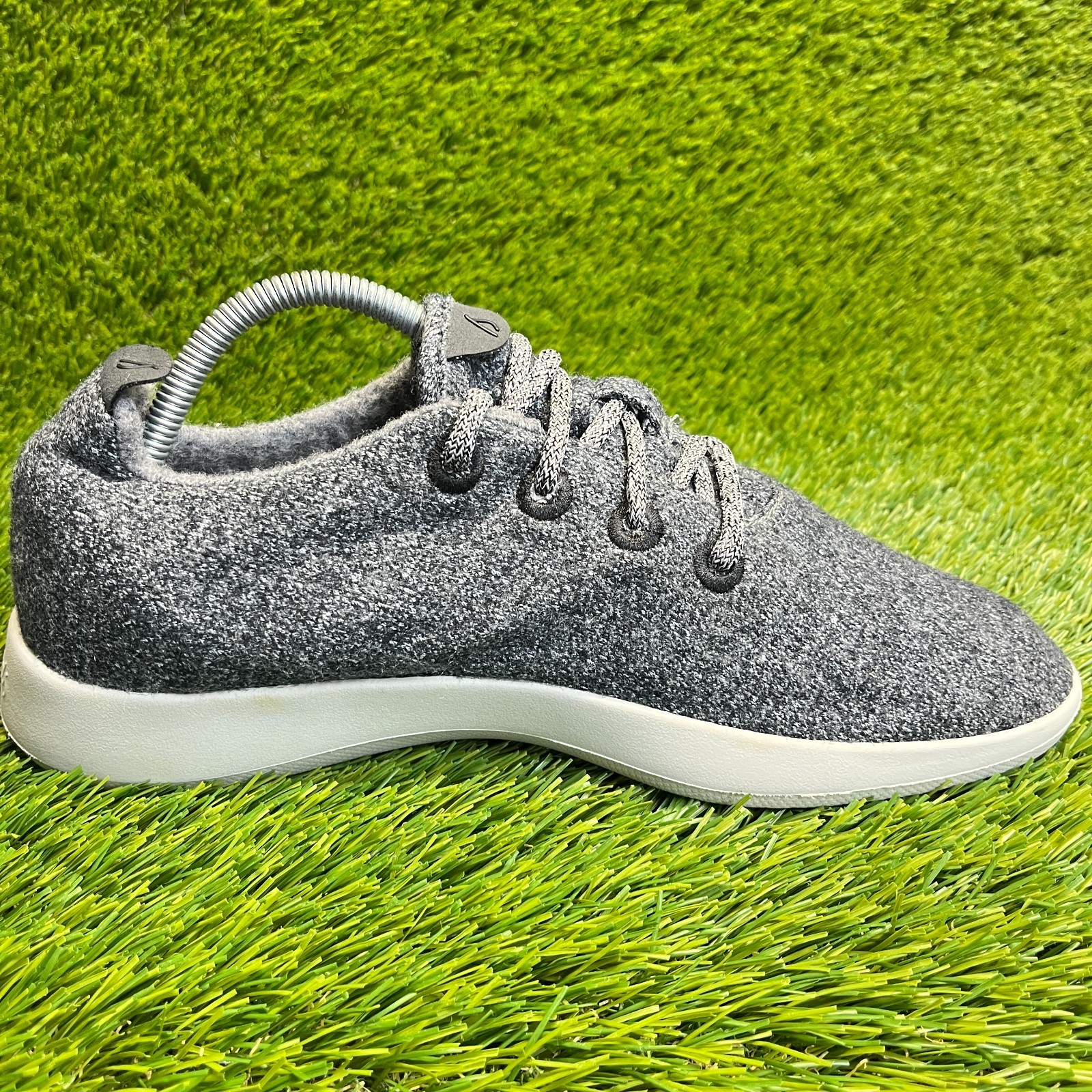 SAOLA Scarpe da corsa sportive Allbirds lana runner grigio naturale da uomo taglia 9 sneakers