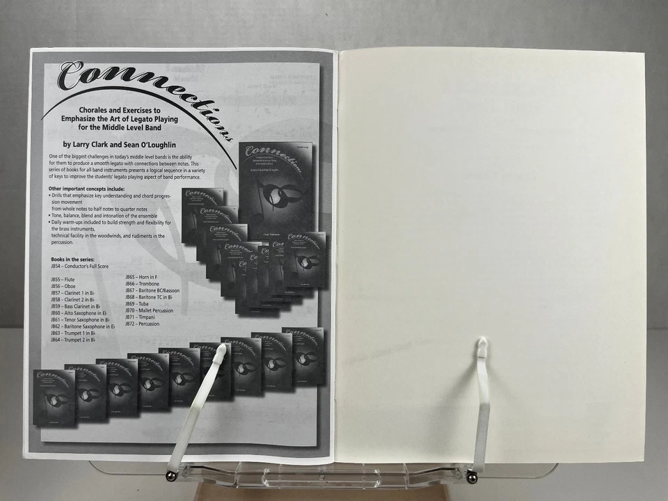 Harold Bennett Sheet Music Band Book Volume 1 Marches 15 Pages Trombone Baritone - Image 4 of 4