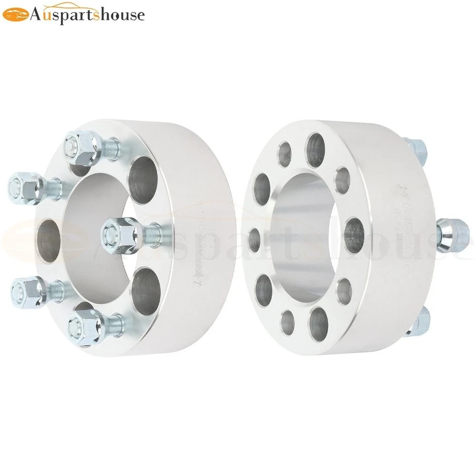 2pcs Wheel Spacers For 2014 Ford Mustang Ford Taurus 5Lugs 82.5mm 5x4.5 - Image 2 of 4