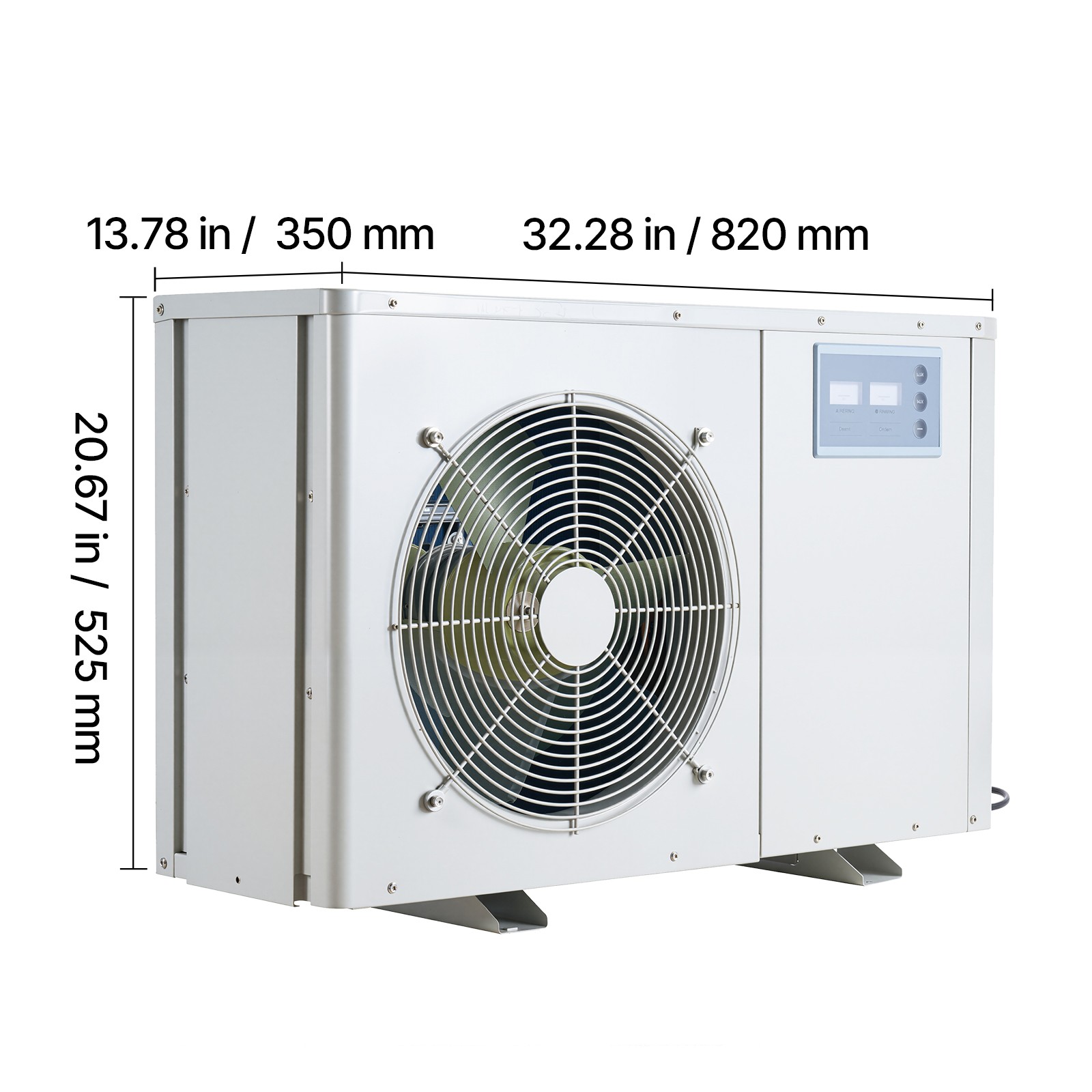 Uimoso Aquarium Chiller 150 Gallon 1/2 HP Water Chiller Hydroponics Fish Tank