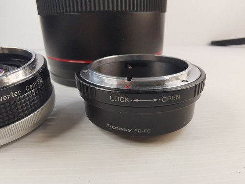 Tokina AT-X SD 300mm f/2.8 Telephoto Lens For Canon FD From JAPAN Adaptor SONY - Imagen 11 de 24