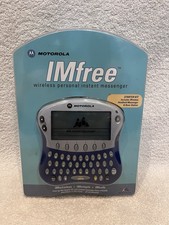 New Motorola IMfree Wireless Personal Instant Messenger Kit AOL 513574