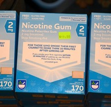 Nicotine Gum 2mg Original 170pcs Rite Aid
