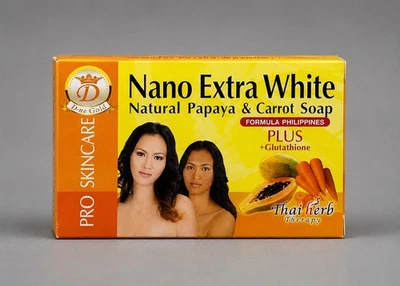 Nano Extra White Papaya Seife - Bild 1 von 2