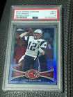 2012 Topps Chrome Refractor Tom Brady Card #220 Graded PSA 9 Patriots!