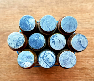 Vintage Bakelite Rods Vintage Catalin Rods Faturan Rods 40-50s. Weight 612 grams